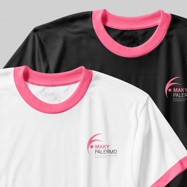 Maky Palermo - Logo e naming - Mockup magliette